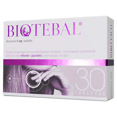 Biotebal tabletki 5 mg, 30 tabl./1 opak._1