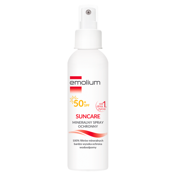 Emolium Suncare wodoodporny mineralny spray ochronny do ciała SPF50+, 100 ml_1