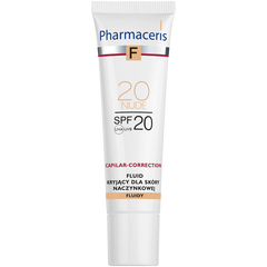 Pharmaceris F Capilar-Correction fluid kryjący dla skóry naczynkowej SPF20 20 nude, 30 ml_1