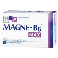 Magne-B6 Max suplement diety, 50 szt./1 opak._1