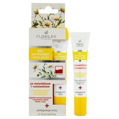 Floslek żel do powiek i pod oczy ze świetlikiem i rumiankiem, 15 ml_1