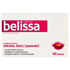 Belissa Włosy, Skóra i Paznokcie suplement diety, 60 tabl./1 opak._1