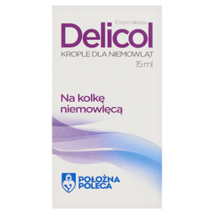 Delicol krople dla niemowląt, 15 ml_1