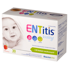 Entitis  Baby truskawkowy suplement diety, 30 sasz./1 opak._2