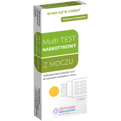 Domowe Laboratorium multi test narkotykowy z moczu, 1 szt._1