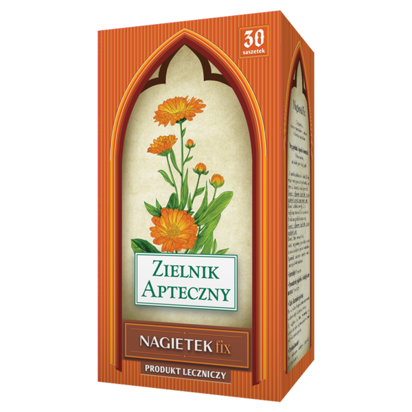 Zielnik Apteczny Nagietek Fix zioła do zaparzania, 30 sasz./1 opak._1