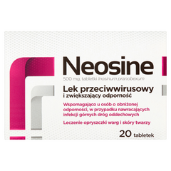 Neosine 500 mg tabletki, 20 tabl./1 opak._1