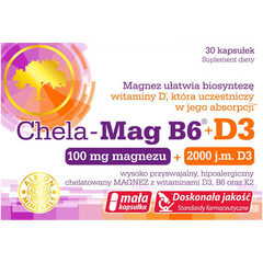 Chela-Mag B6 +D3 suplement diety, 30 tabl./1 opak._1