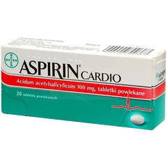 ASPIRIN Cardio 100 mg tabletki powlekane, 28 tabl./1 opak._1