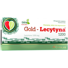 Gold Lecytyna 1200 mg kapsułki, 60 kaps./1 opak._1