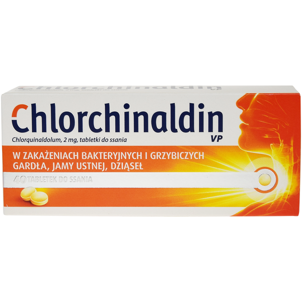 Chlorchinaldin VP tabletki do ssania, 40 tabl./1 opak._1