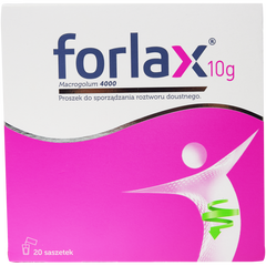 Forlax proszek do sporządzania roztworu doustnego, 10 g, 20 sasz./1 opak._1