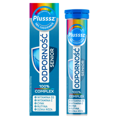 Plusssz Odporność Senior tabletki musujące, 20 tabl./1 opak._1