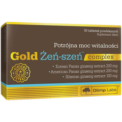 Gold Żeń-Szeń Complex tabletki powlekane, 30 tabl./1 opak. _1
