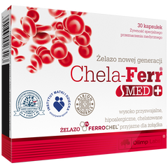 Chela-Ferr Med+ suplement diety, 30 kaps./1 opak._1