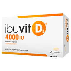 Ibuvit D3 4000 IU suplement diety, 90 kaps./1 opak._1