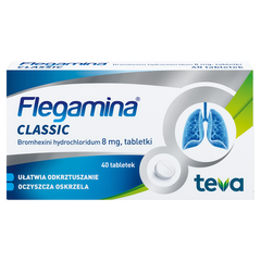 Flegamina tabletki 8 mg, 40 tabl./1 opak._1