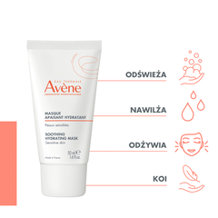 Avène kojąca maseczka rozświetlająca, 50 ml_2