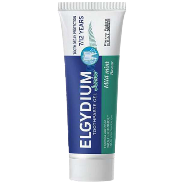 Elgydium Junior pasta do mycia zębów dla dzieci 7-12 miętowa, 50 ml_1