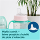 Canpol Babies Easy Start Exotic Animals kubek treningowy silikonowy zielony, poj. 240 ml_5