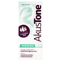 Akustone wyrób medyczny: spray do uszu, 15 ml_2