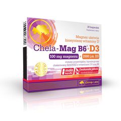 Chela-Mag B6 +D3 suplement diety, 30 tabl./1 opak._2