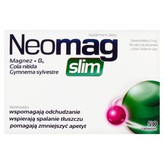 NeoMag Slim suplement diety, 50 tabl./1 opak._1