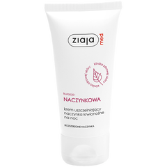 Ziaja med Kuracja Naczynkowa krem uszczelniający naczynka krwionośne do twarzy na noc, 50 ml_1