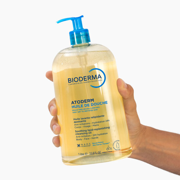 Bioderma ATODERM olejek do mycia skóry przeciw podrażnieniom, 1l_5