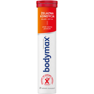 Bodymax_Żelazna kondycja_suplement diety, 20 tabl./1 opak.1