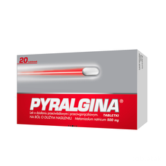 Pyralgina tabletki 500 mg, 20 tabl./1 opak._1