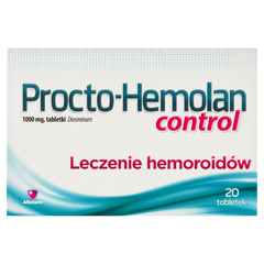 Procto-Hemolan  Control tabletki, 20 tabl./1 opak._1