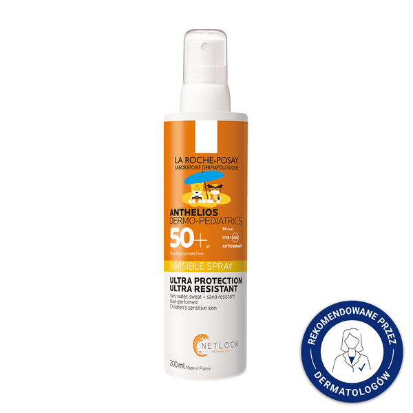 La Roche-Posay Anthelios spray ochronny z filtrem dla dzieci SPF50+, 200 ml_2