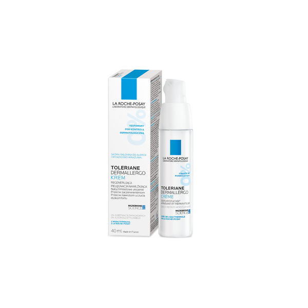 La Roche-Posay Toleriane Dermallergo regenerujący krem nawilżający o bogatej konsystencji, 40 ml_5