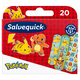 Salvequick Pokemon wyrób medyczny: plastry opatrunkowe dla dzieci, 20 szt./1 opak._1