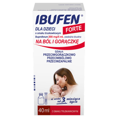 Ibufen Forte zawiesina doustna o smaku truskawkowym dla dzieci, 40 ml_2