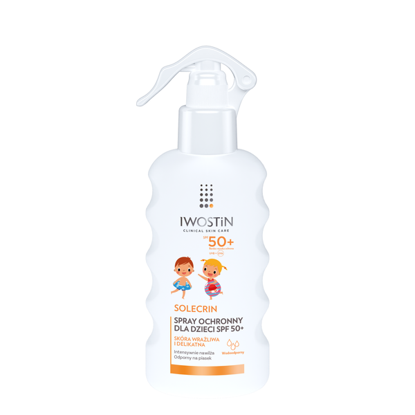 Iwostin Solecrin wodoodporny spray ochronny dla dzieci SPF50, 175 ml_1