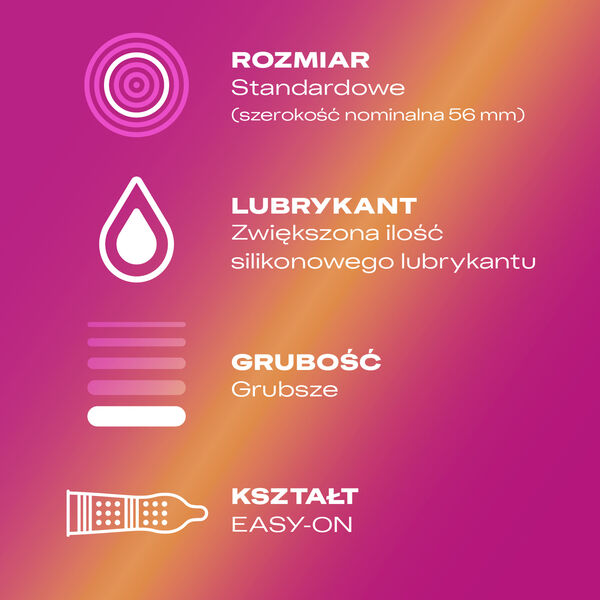 Durex Pleasuremax wyrób medyczny: prezerwatywy, 3 szt./1 opak._9