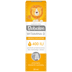 Bobolen Witamina D suplement diety 400 jm, 20 ml_1
