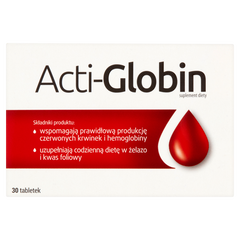 Acti-Globin suplement diety, 30 tabl./1 opak._1