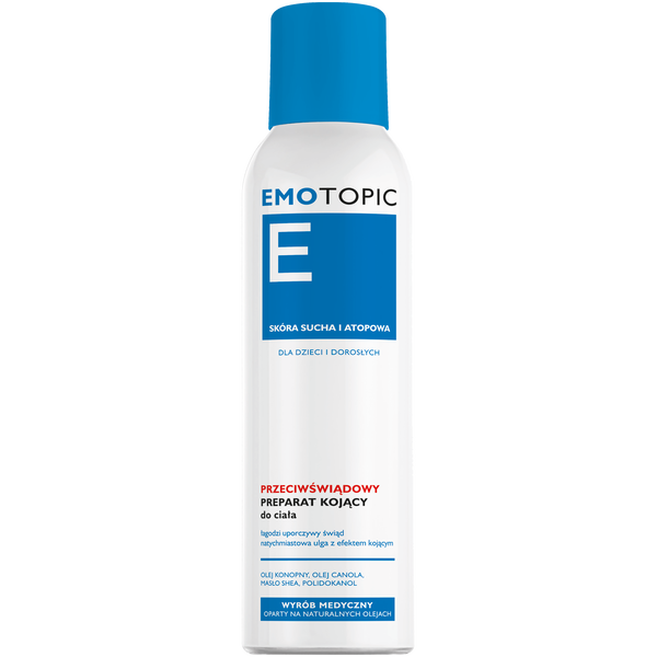 Emotopic wyrób medyczny: przeciwświądowy preparat kojący do ciała, 150 ml_1
