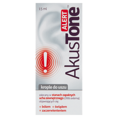 Akustone Alert wyrób medyczny: krople do uszu, 15 ml_1