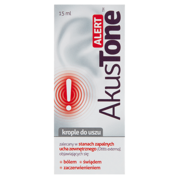 Akustone Alert wyrób medyczny: krople do uszu, 15 ml_1