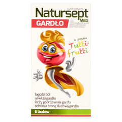 Natursept Med. Gardło lizaki na gardło, 6 szt./1 opak._1
