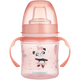 Canpol Babies Easy Start Exotic Animals kubek treningowy silikonowy różowy, poj. 120 ml_1