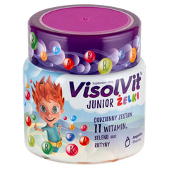 Visolvit junior Junior suplement diety w formie żelek, 50 szt./1 opak._2