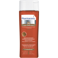 Pharmaceris H H-Keratineum skoncentrowany szampon wzmacniający łodygę włosa do włosów osłabionych i przerzedzonych, 250 ml_1