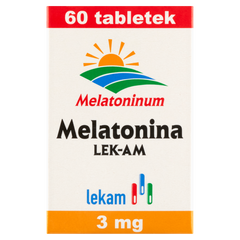 Melatonina tabletki 3 mg, 60 tabl./1 opak._1