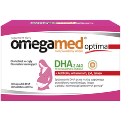 Omegamed Optima suplement diety, 30 kaps. + 30 tabl./1 opak._1