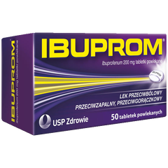 Ibuprom tabletki powlekane, 50 tabl./1 opak._1